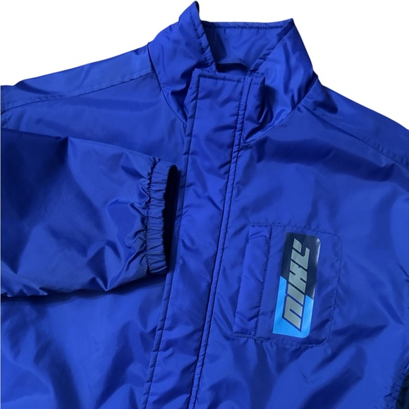 Nike Other - Y2K Nike Boys‎ Youth Lightweight Jacket Size XL 18-20 Nike Swoosh Blue Spellout